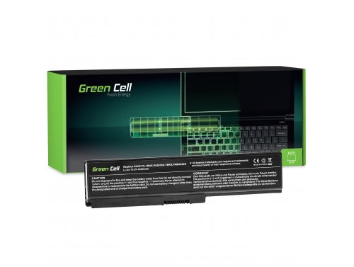 Green Cell Bateria PA3817U-1BRS para Toshiba Satellite C650 C650D C655 C660 C660D C665 C670 C670D L750 L750D L755 L770 L775