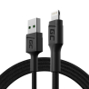 Cabo Lightning 1,2m Green Cell Power Stream, com carregamento rápido para Apple iPhone