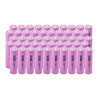 50x Células de bateria pilhas Green Cell 18650 Li-Ion INR1865026E ICR18650-26J 3.6V 2600mAh