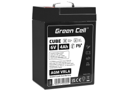 Bateria AGM GEL 6V 4Ah bateria de chumbo Green Cell livre de manutenção para trator e carro
