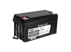 Bateria AGM GEL 12V 65Ah bateria de chumbo Green Cell livre de manutenção para barcos e empilhadeiras